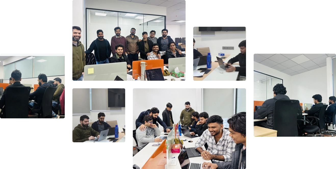 Team working together